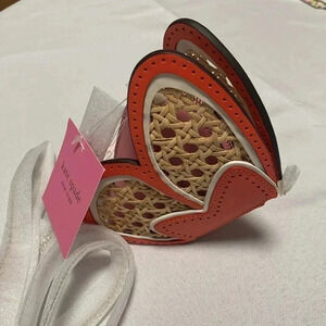 KATE SPADE ♠️ Wicker Butterfly 🦋 Coin Purse. Still wrapped,NWT.